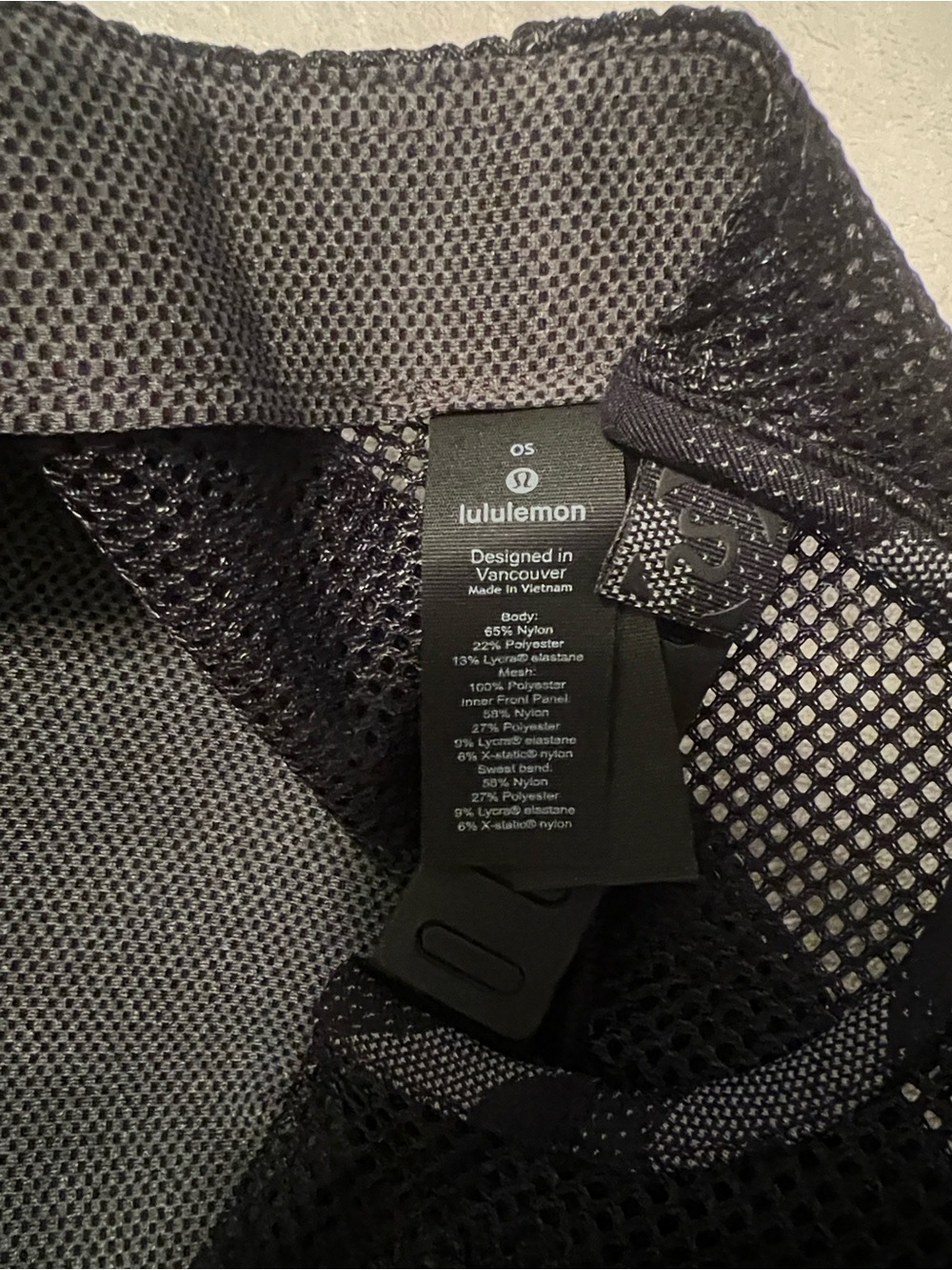 Lululemon Commission Hat Variegated Mesh Camo Black - Picture 4 of 4